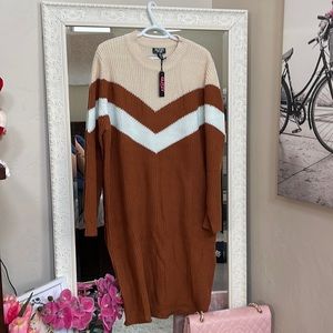 Glitzy Sweater dress